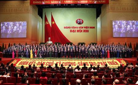 Đại hội đại biểu toàn quốc lần thứ XIII của Đảng đã thành công tốt đẹp