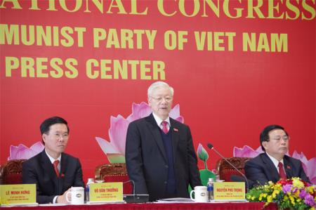 Họp báo công bố kết quả Đại hội XIII của Đảng