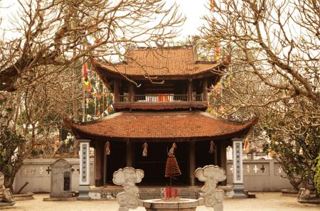 Ngày Tết vãn cảnh chùa Bối Khê