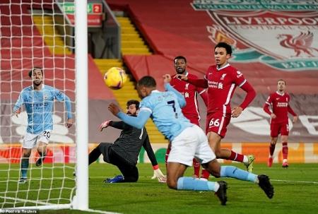 Man City thắng đậm Liverpool