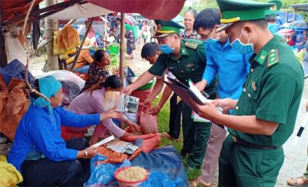 Tuổi trẻ BĐBP xung kích trong thực hiện nhiệm vụ phòng, chống dịch Covid-19