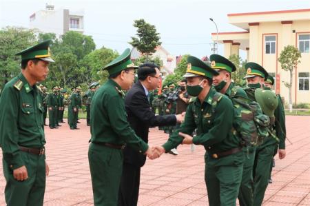 BĐBP Hải Phòng tăng cường 70 cán bộ, chiến sĩ cho tuyến biên giới Tây Nam phòng, chống dịch Covid-19