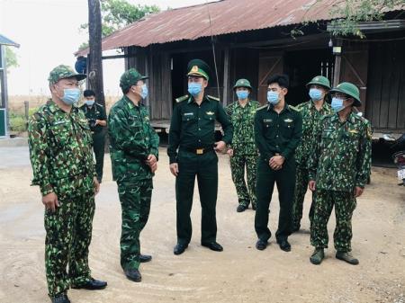 Kiểm tra công tác phòng, chống dịch bệnh Covid-19 trên tuyến biên giới Đắk Lắk