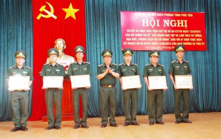 BĐBP Phú Yên đẩy mạnh học tập và làm theo tư tưởng, đạo đức, phong cách Hồ Chí Minh