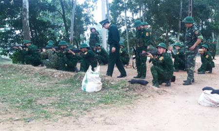Huấn luyện chiến sĩ mới đạt chất lượng, hiệu quả, an toàn