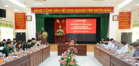 Hội thảo và tọa đàm Nghị định quy định chi tiết một số điều Luật Biên phòng Việt Nam