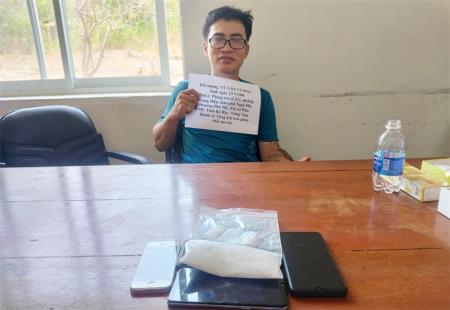 BĐBP Bà Rịa - Vũng Tàu bắt giữ 1 đối tượng tàng trữ ma túy đá