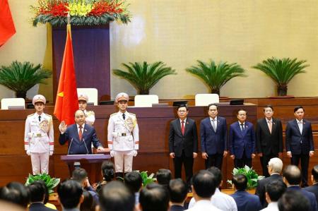 Đồng chí Nguyễn Xuân Phúc tuyên thệ nhậm chức Chủ tịch nước