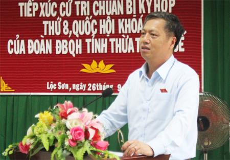 Luôn trăn trở với những khó khăn của đồng bào và sự nghiệp bảo vệ biên giới