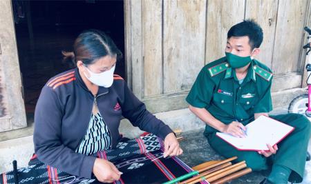 Cho bộ đội mượn đất lập chốt phòng, chống dịch Covid-19