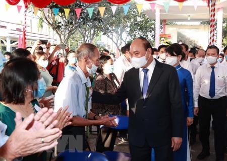 Chủ tịch nước Nguyễn Xuân Phúc bầu cử tại Thành phố Hồ Chí Minh