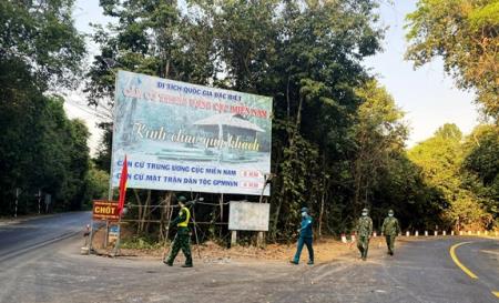 "Lá chắn thép" ngăn dịch Covid-19 trên biên giới Tây Ninh