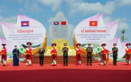 Khánh thành Cụm công trình lưu niệm hành trình cứu nước của Thủ tướng Campuchia Hun Sen