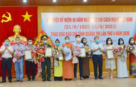 Báo Biên phòng đoạt giải C Giải Báo chí tỉnh Quảng Trị lần thứ 4 năm 2020