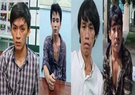 Triệt phá tụ điểm sử dụng ma túy, thu nhiều vũ khí nguy hiểm