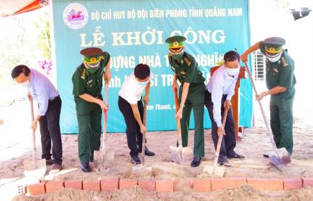 BĐBP Quảng Nam xây dựng nhà tình nghĩa cho thân nhân liệt sỹ