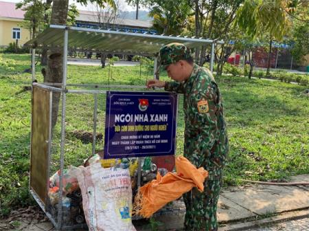 Tuổi trẻ BĐBP tích cực tham gia gìn giữ môi trường xanh, sạch, đẹp