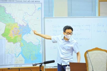 Thành phố Hồ Chí Minh đang đi đúng hướng trong công tác phòng, chống dịch