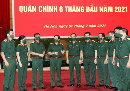 Hội nghị Quân chính Bộ Tổng Tham mưu 6 tháng đầu năm 2021