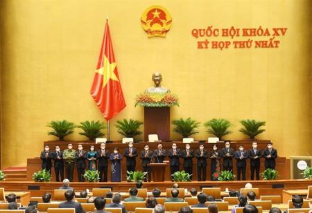 Quốc hội khóa XV bầu các Phó Chủ tịch Quốc hội và các Ủy viên Ủy ban Thường vụ Quốc hội