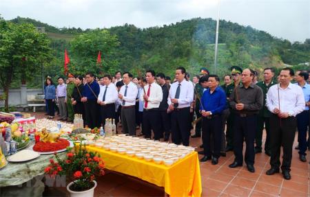 Bộ Quốc phòng tri ân 50 tỷ đồng tu bổ Nghĩa trang Liệt sỹ Vị Xuyên