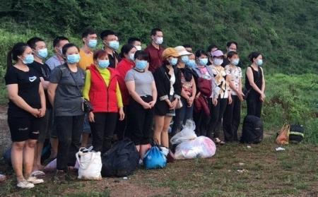 Phát hiện, thu dung 118 công dân nhập cảnh trái phép qua biên giới Cao Bằng