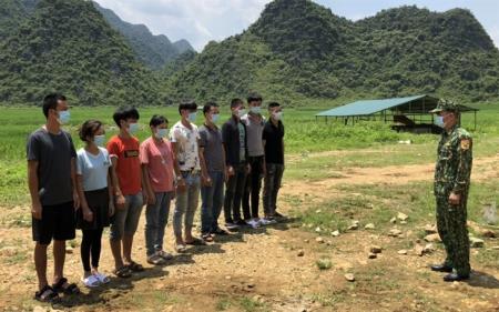BĐBP Cao Bằng ngăn chặn kịp thời 55 công dân nhập cảnh trái phép