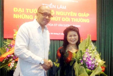 Những bức tranh là kỷ niệm vô giá về Đại tướng Võ Nguyên Giáp