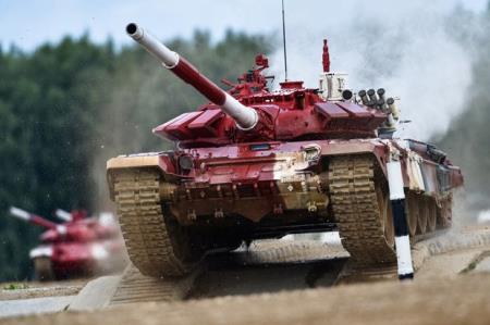 Army Games 2021: Đội tuyển Nga tạm dẫn đầu cuộc thi Xe tăng hành tiến