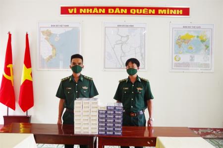 An Giang: Liên tiếp bắt giữ nhiều vụ vận chuyển thuốc lá ngoại nhập lậu
