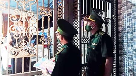 Các đơn vị BĐBP trong toàn quốc tăng cường các biện pháp cấp bách phòng, chống dịch Covid-19