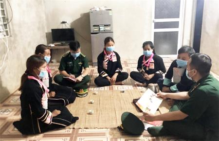 Xây dựng địa bàn vững mạnh trên biên giới Huổi Luông