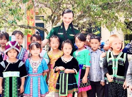 “Bông hoa” đẹp của núi rừng biên cương Tây Bắc