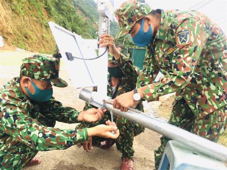 Chính quy hóa chốt kiểm soát, phòng, chống dịch Covid-19 giúp bộ đội yên tâm hoàn thành tốt nhiệm vụ