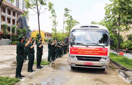 Quân y BĐBP tăng cường cho tuyến trọng điểm phòng, chống dịch Covid-19