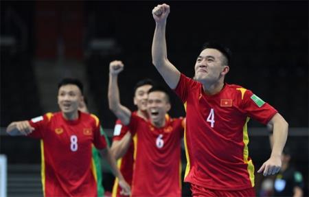 Futsal Việt Nam lặp lại lịch sử, lọt vào vòng 1/8 Futsal World Cup