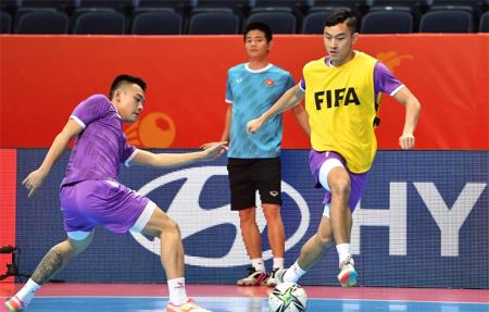 Tuyển futsal Việt Nam bất lợi trước trận gặp Nga ở vòng 1/8 World Cup