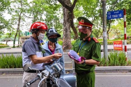 Phương án giao thông lưu thông qua các vùng ở Hà Nội từ 6 giờ ngày 6-9