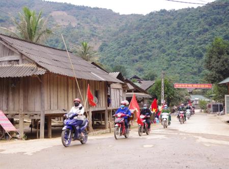 Phát huy vai trò tổ Covid cộng đồng ở xã biên giới