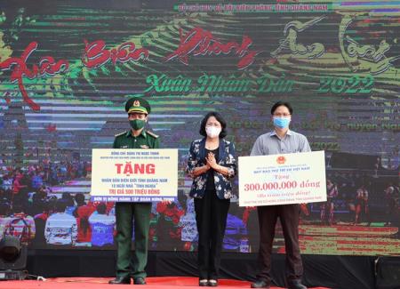 Tấm lòng người lính Biên phòng với nhân dân khu vực biên giới dịp Tết đến, Xuân về
