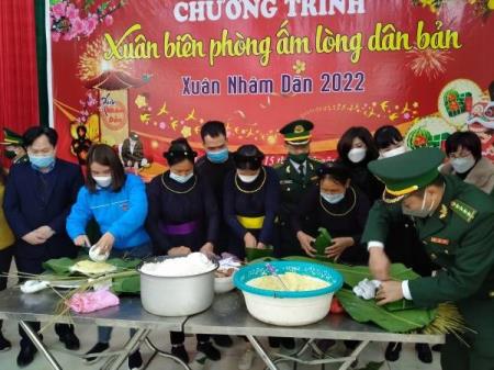 Xuân vui tươi, Tết ấm áp trên biên cương
