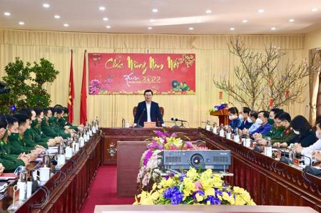 Lãnh đạo các tỉnh thăm, chúc Tết cán bộ, chiến sĩ BĐBP