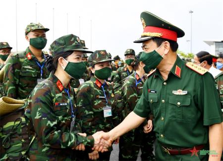 Bộ trưởng Bộ Quốc phòng gửi thư chúc Tết cán bộ, chiến sĩ toàn quân