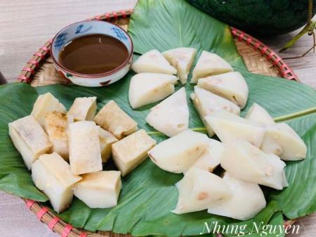 Ấm lòng bánh đúc ngày Đông