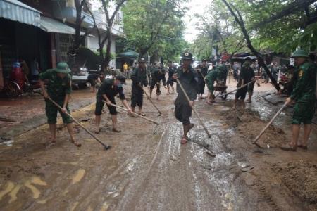 BĐBP nỗ lực giúp dân khắc phục hậu quả thiên tai
