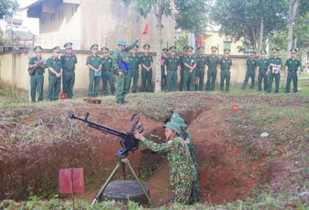 Kiểm tra toàn diện công tác Biên phòng tại BĐBP Đăk Nông