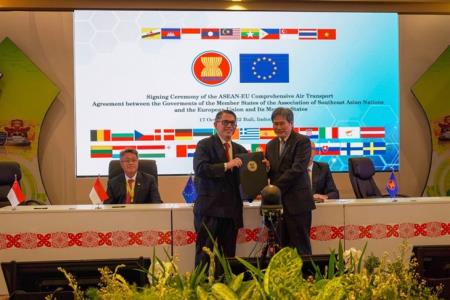 Tầm cao mới trong vận tải liên khối ASEAN - EU