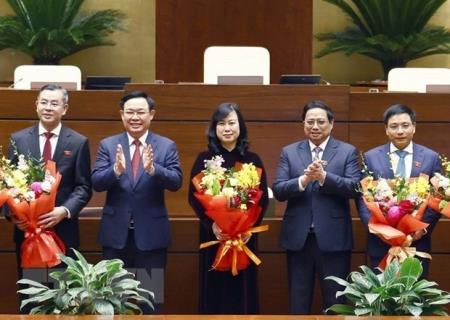 Bổ nhiệm Bộ trưởng Giao thông Vận tải, Y tế và bầu Tổng Kiểm toán