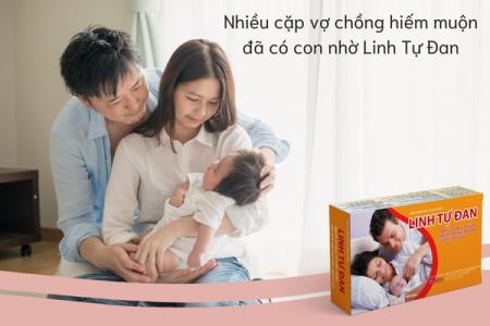 Nhiều cặp vợ chồng hiếm muộn đã có con nhờ Linh Tự Đan