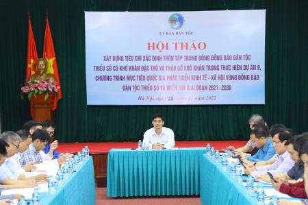 Tháo gỡ khó khăn trong việc thực hiện Chương trình mục tiêu quốc gia phát triển kinh tế - xã hội vùng đồng bào dân tộc thiểu số